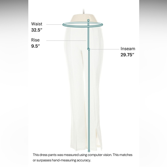 MICHAEL Michael Kors White Wide-Leg Ponte Pants - Picture 5 of 8